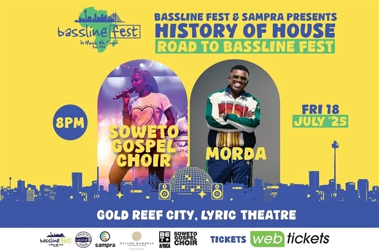 Bassline Live presents “History of House” with MÖRDA and Soweto Gospel Choir Collab!