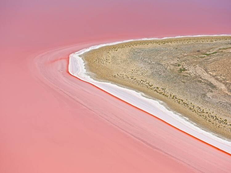 Australia’s largest lake is one of the world’s strangest natural wonders