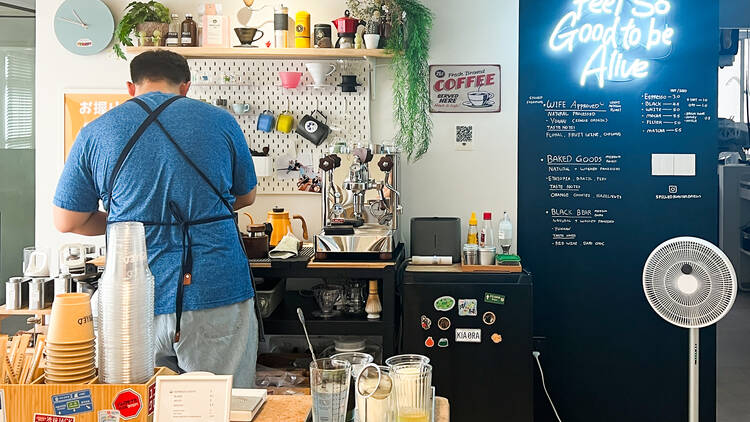 Visit a home-based café
