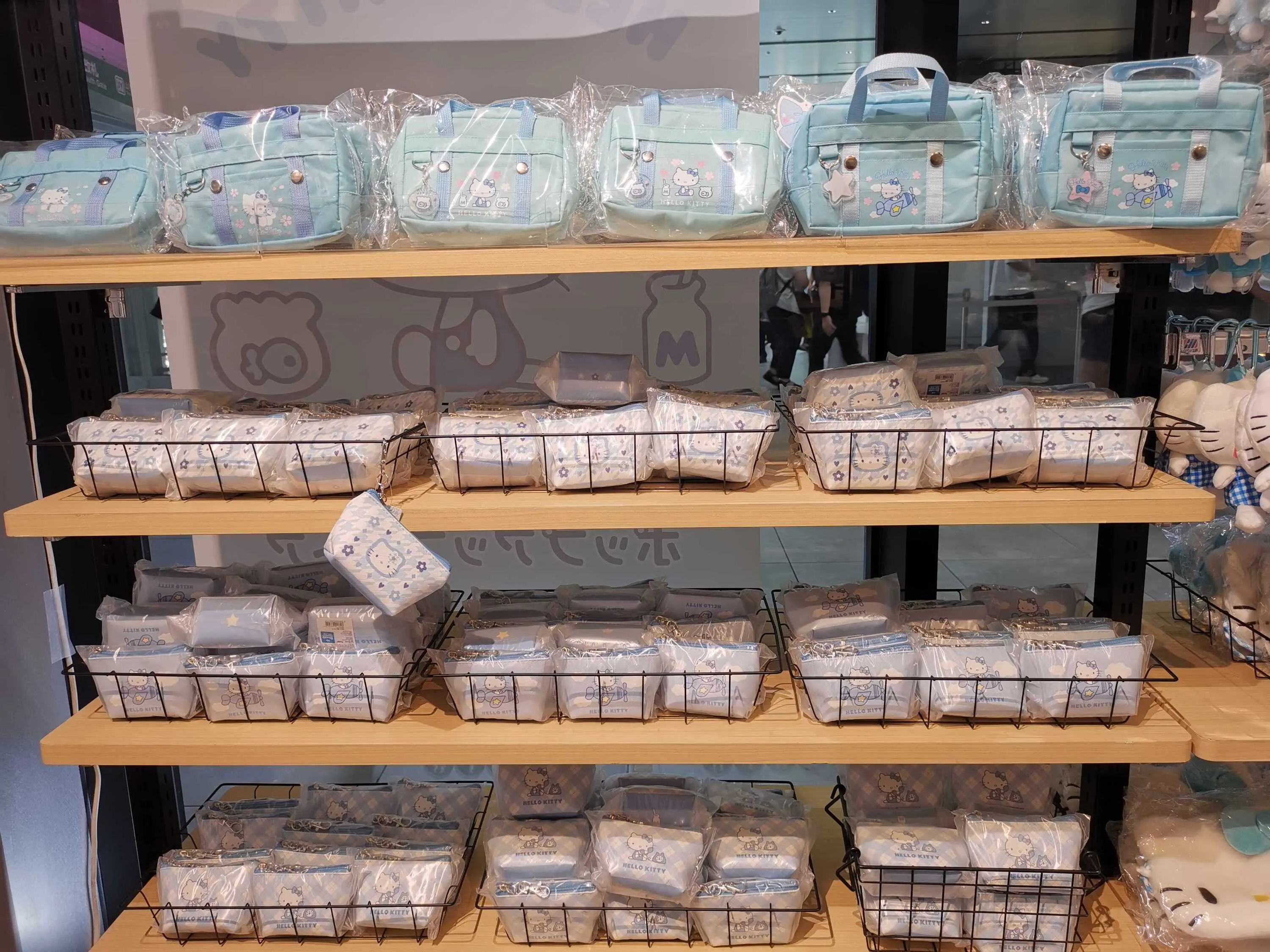 Hello Kitty pop-up store items
