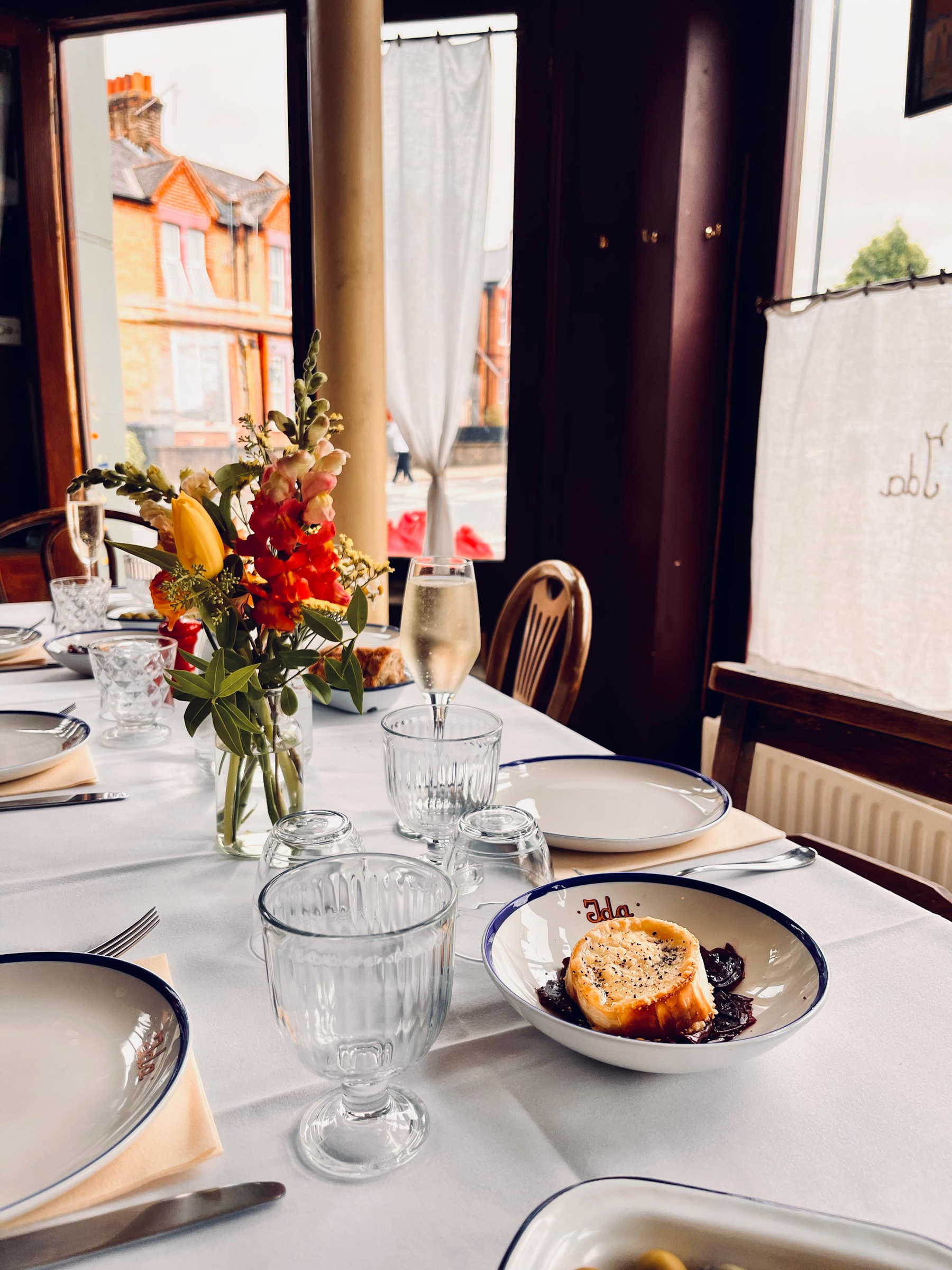 Ida, a restaurant in Queen’s Park, London