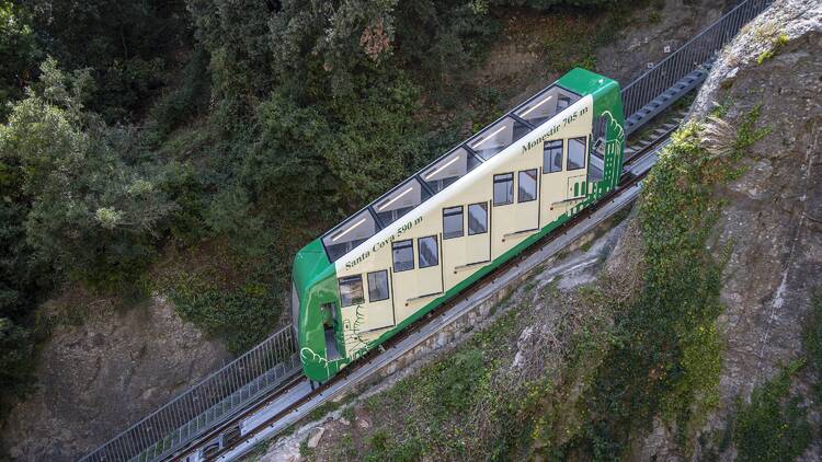 1. Cremallera y Funiculares de Montserrat 1. Cremallera y Funiculares de Montserrat
