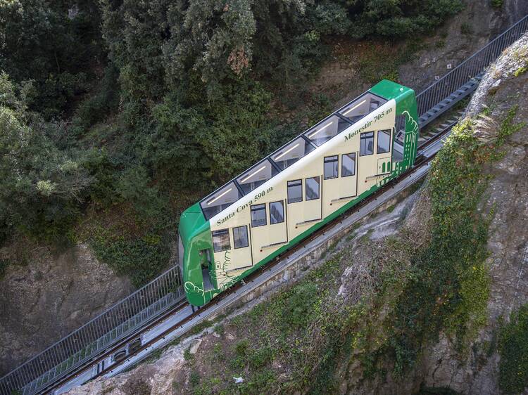 1. Cremallera y Funiculares de Montserrat 1. Cremallera y Funiculares de Montserrat