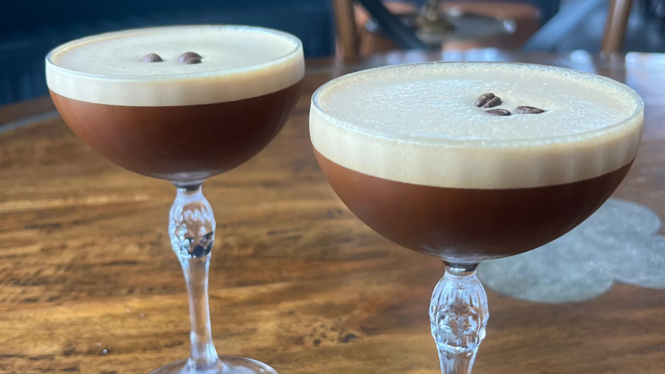 Two Espresso Martinis