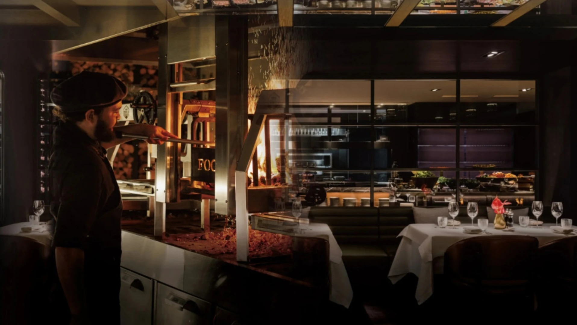 regent steak house  Fog&oacute;n Asado