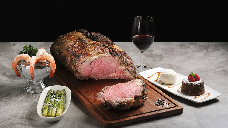 Morton's The Steakhouse：無限暢飲 + 42安士帶骨燒牛肉