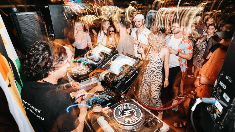 people at event at Smoke Bar Barangaroo