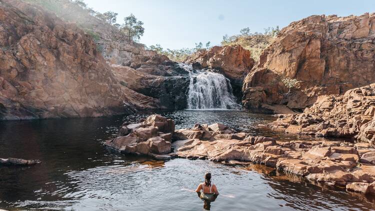 Swim at Edith Falls (Leliyn) Swim at Edith Falls (Leliyn)