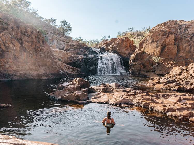 Swim at Edith Falls (Leliyn) Swim at Edith Falls (Leliyn)