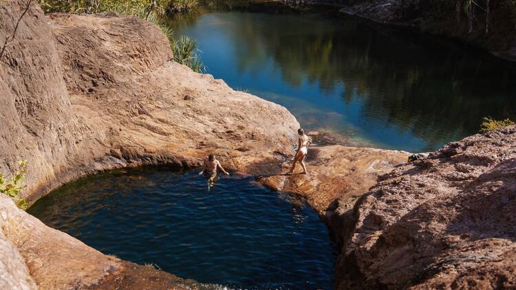 Discover hidden pools at Surprise Creek Falls