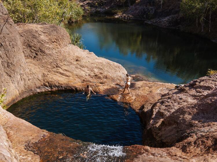 Discover hidden pools at Surprise Creek Falls