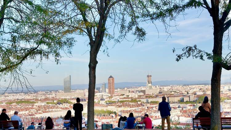 Take in the view from the Jardin des Curiosités