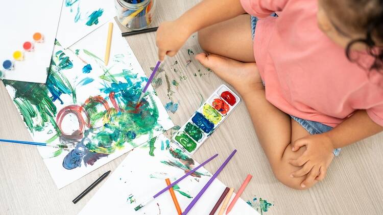 nens, pintura