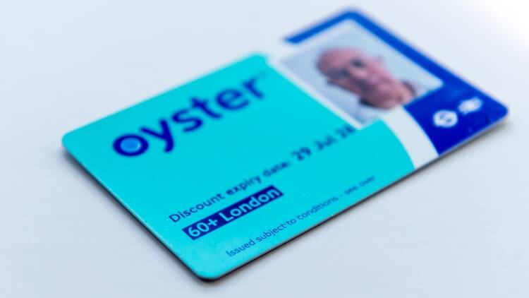 60+ Oyster Card, London