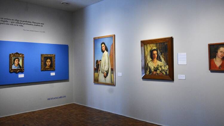 PILAR CALVO. TRAVESÍAS DE TRAZO Museo Nacional de San Carlos exposiciones CDMX