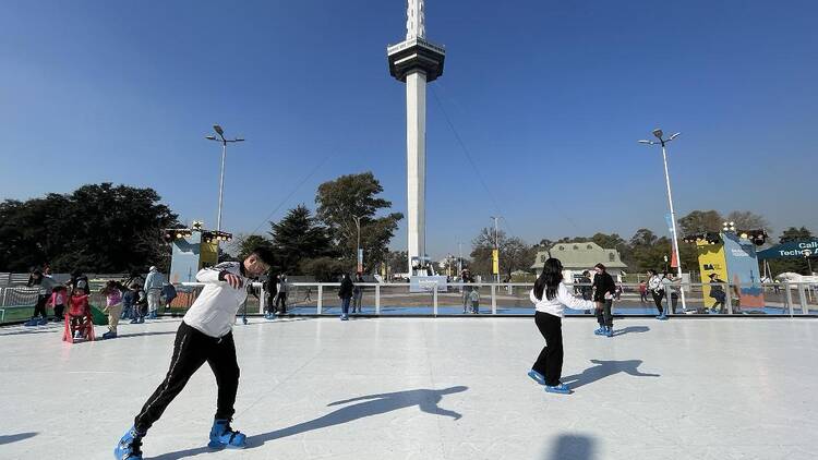 Patinaje en el Parque de Invierno