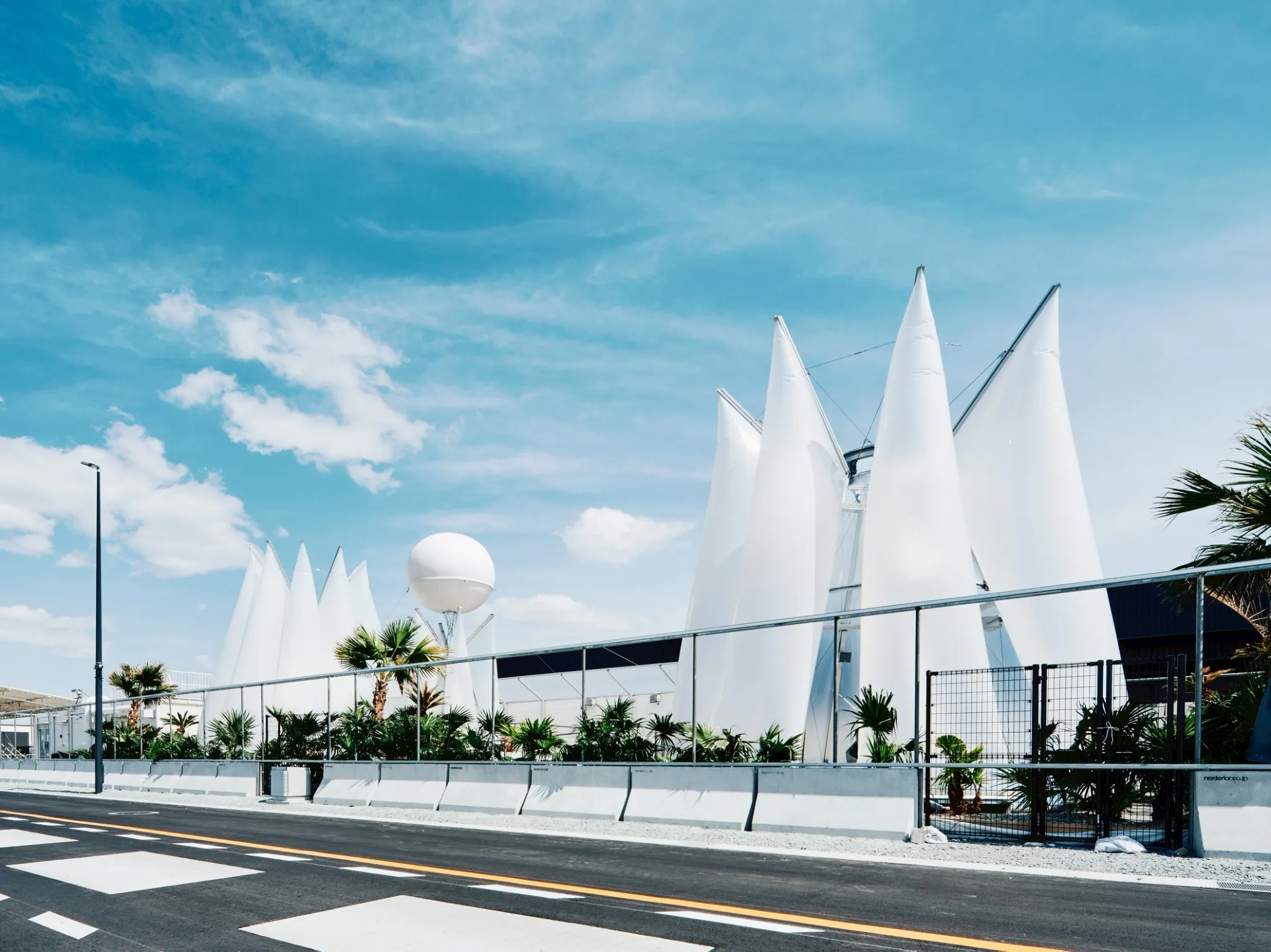 The Taiyo Tsubomi saunas at Expo 2025