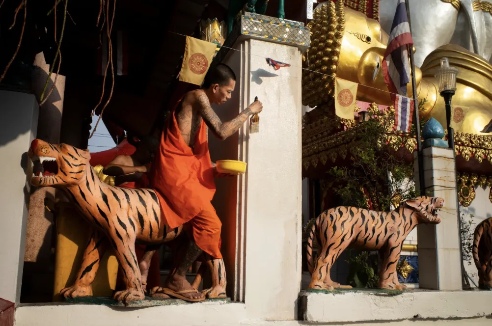 Riding a tiger to work