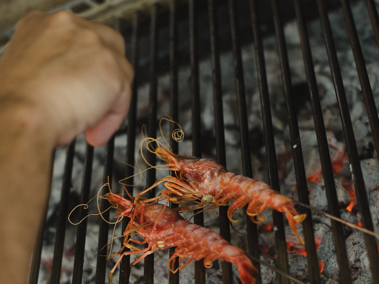 Charcoal-grilled: a fire dance