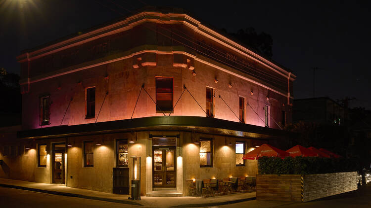 Exterior of The Dry Dock pub