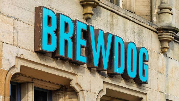 Brewdog bar in Dundee, Scotland