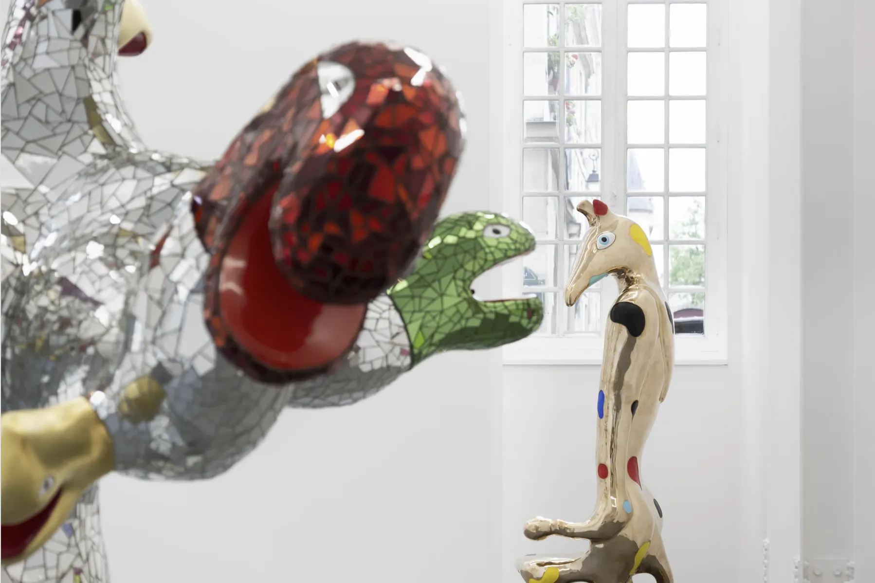 Mythologies, Niki de Saint Phalle, à la galerie Mitterrand