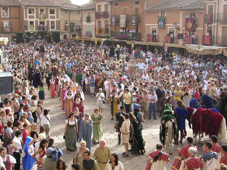 Este mercado medieval llena durante dos días una de las villas más bonitas de España (y está a menos de 2 horas de Madrid)