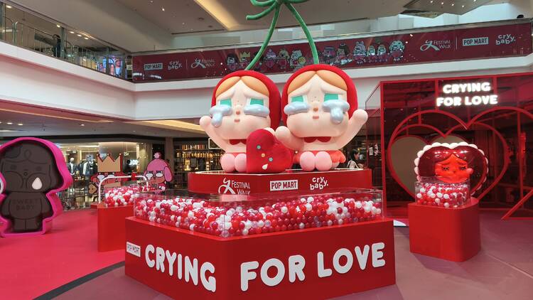 Crybaby 香港限定店首登場 Pop Mart x 又一城 Crybaby 打卡位、自拍亭、周邊產品