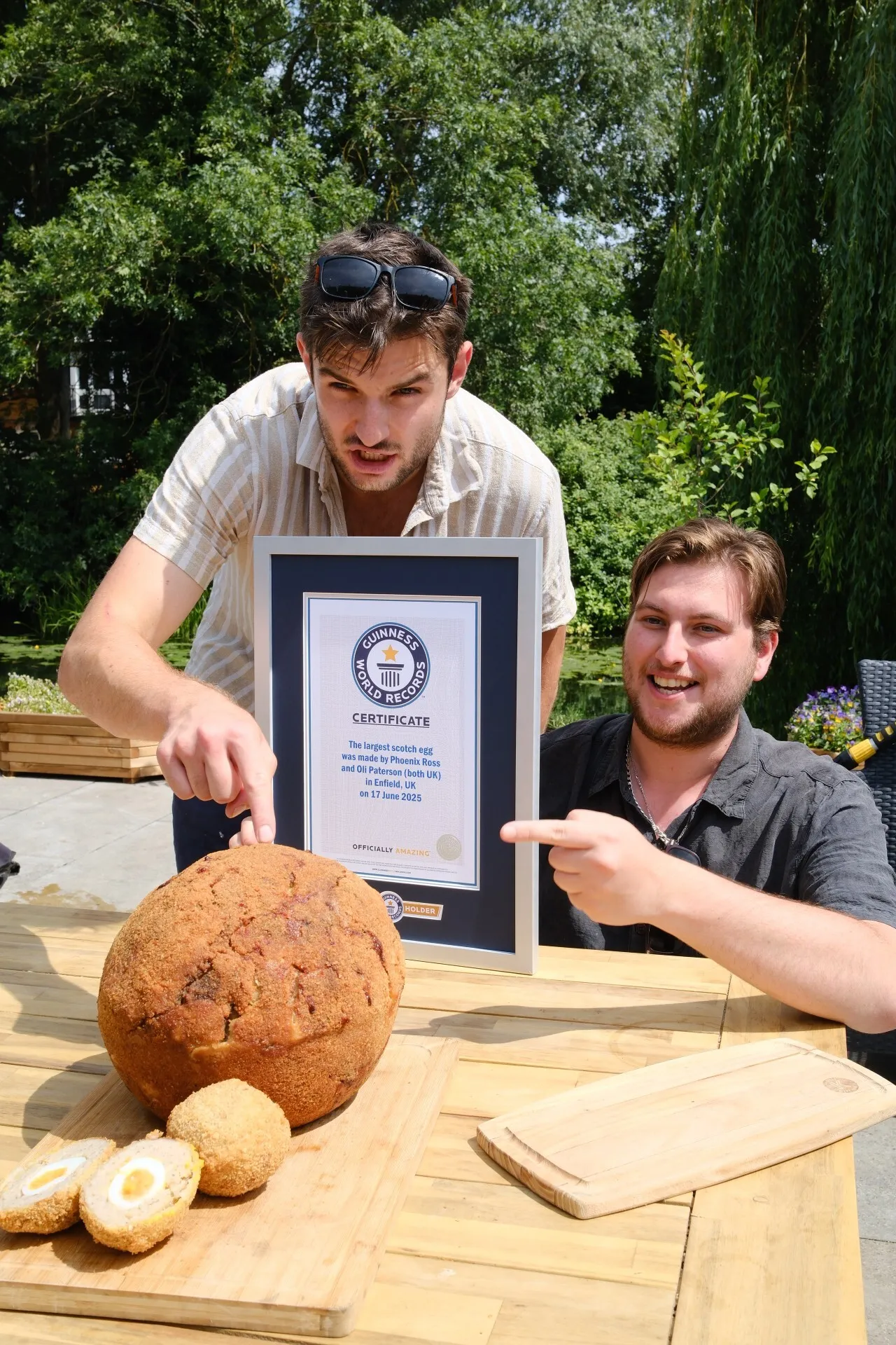 The biggest scotch egg in the world