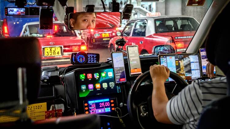 Hong Kong taxi