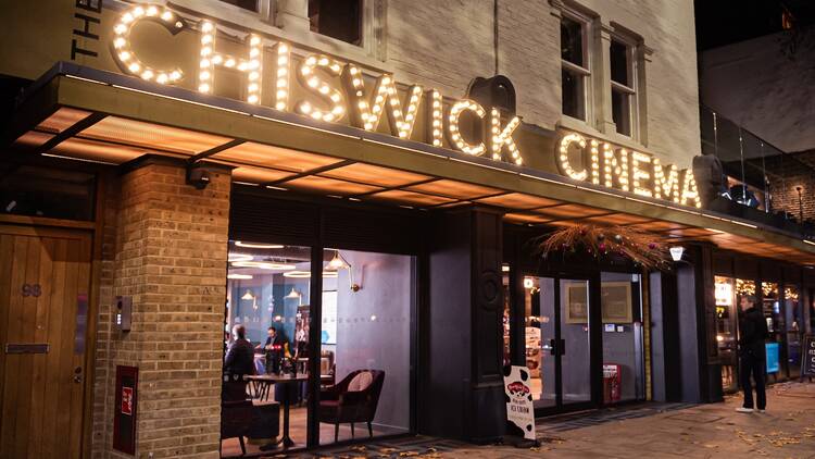 Exterior of Chiswick Cinema