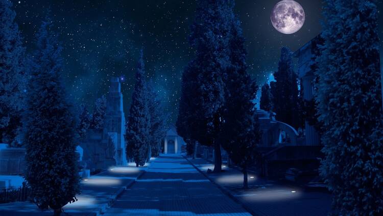 Qué hacer: Visita Teatralizada Nocturna al Cementerio de la Almudena.