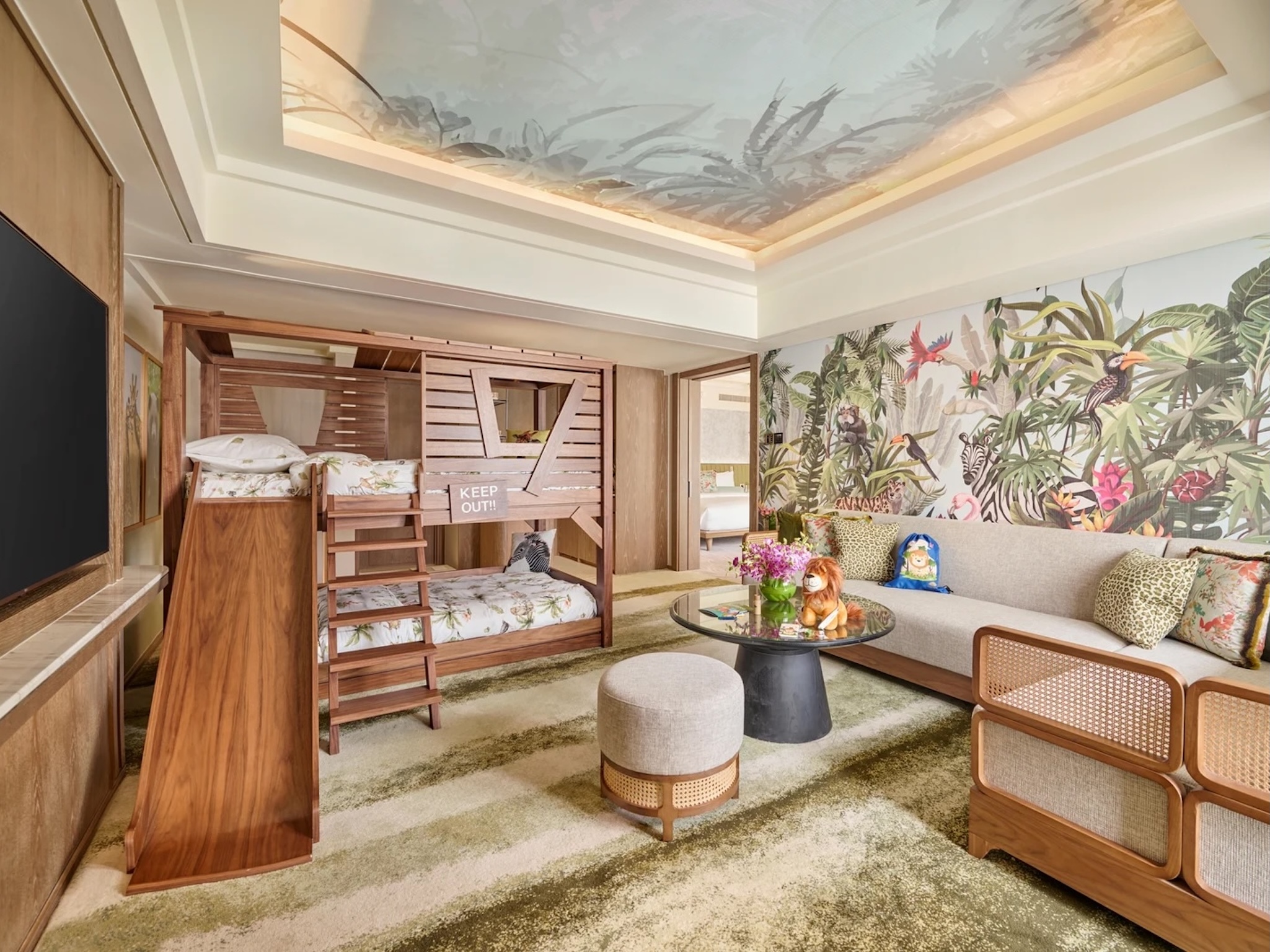 This luxury hotel has themed family suites with slides – here's what we think
