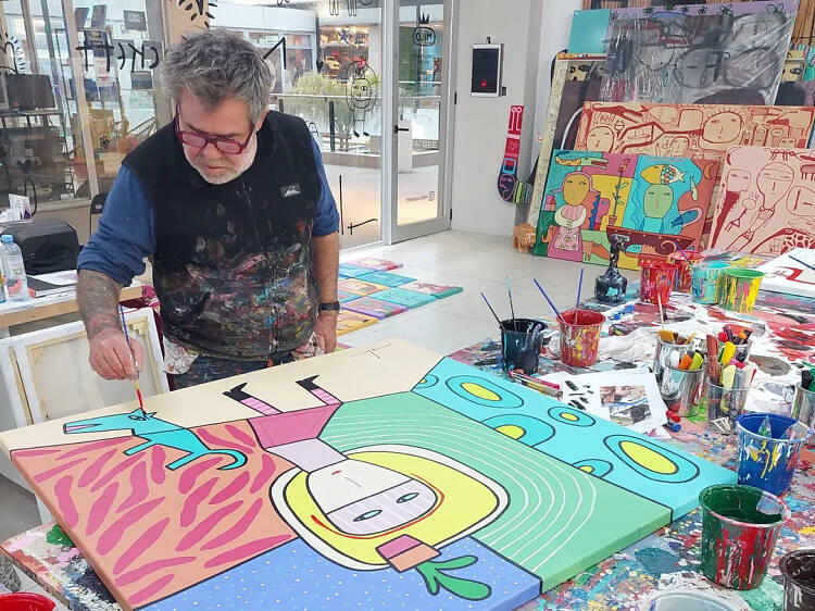 Color and Tenderness at Patio Bullrich with Milo Lockett