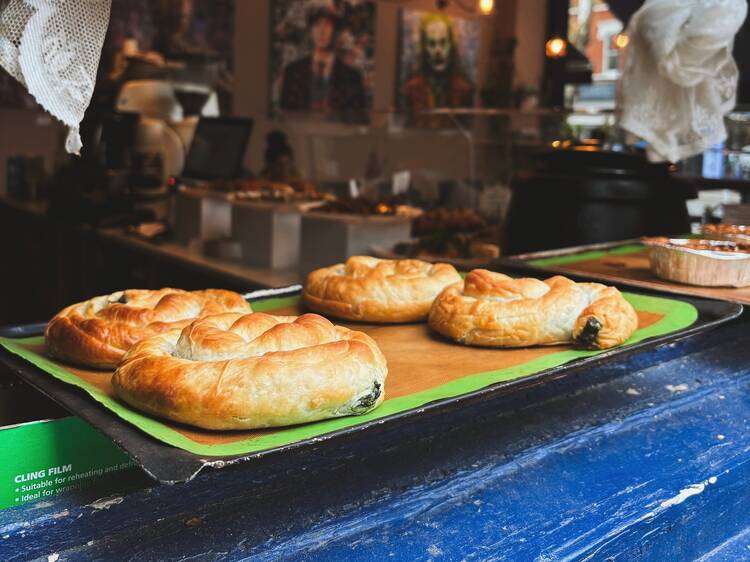 Try a vegan borek at Parle Pantry