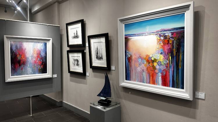 Appreciate art at Chiswick's local galleries