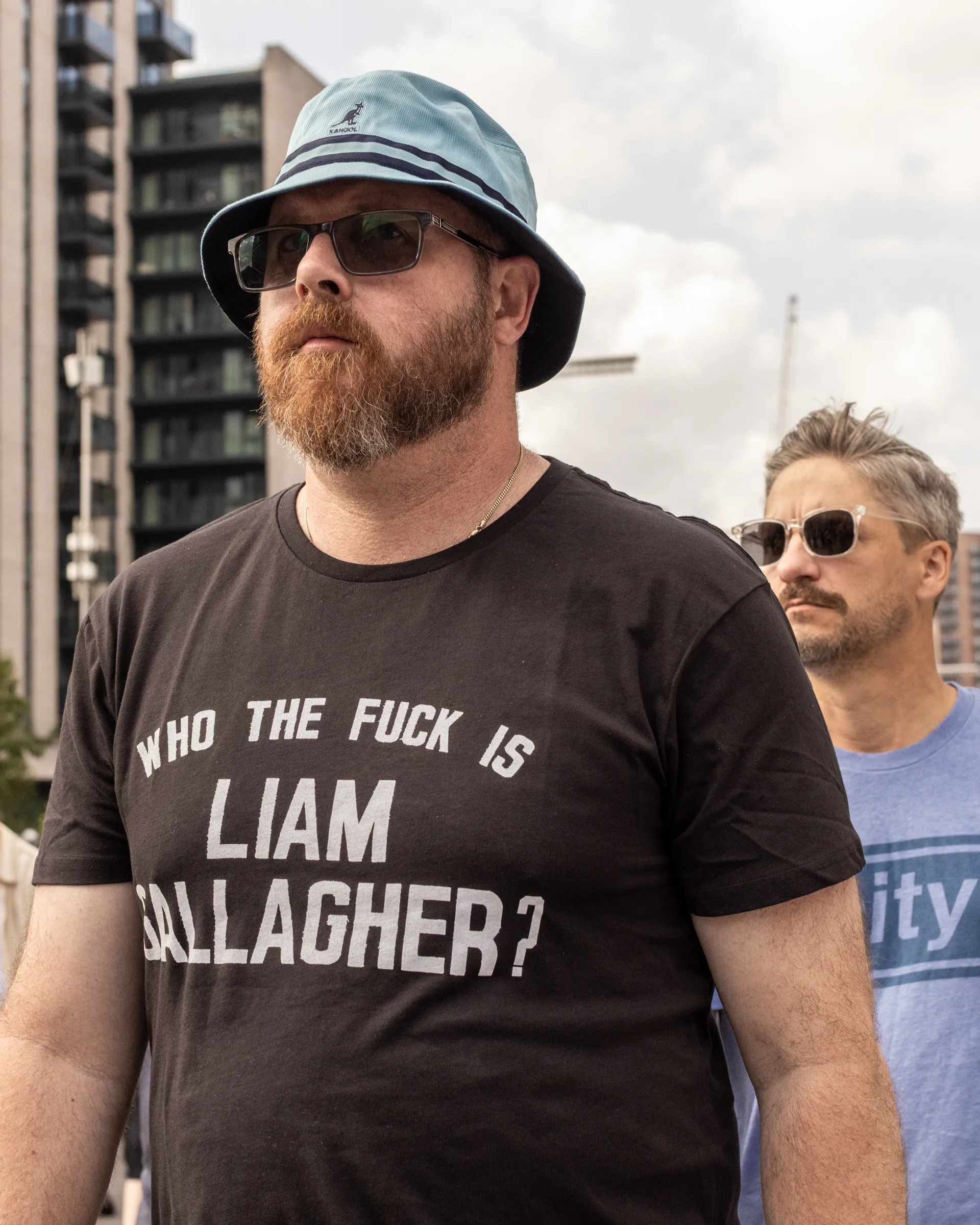 Oasis fans at Wembley Stadium in London for the reunion shows, by Chris Bethell