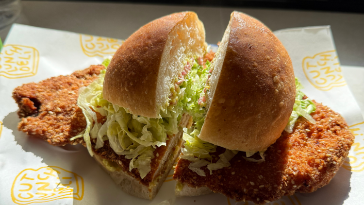 Schnitz at Cut Lunch Deli