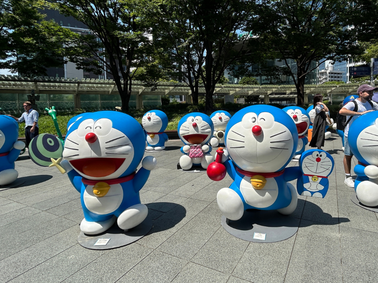 Roppongi Hills is being taken over by Doraemon for the summer