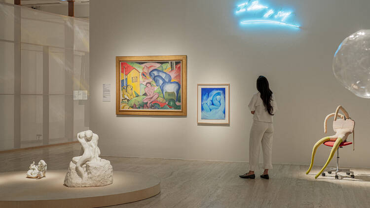 Vista de la exposición ‘Terrafilia. Más allá de lo humano en las Colecciones Thyssen-Bornemisza’