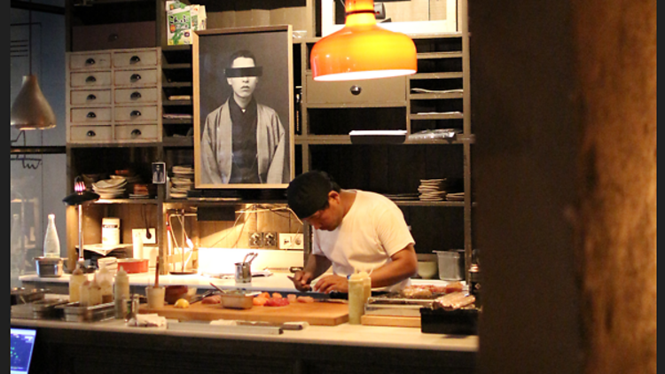 La barra de sushi