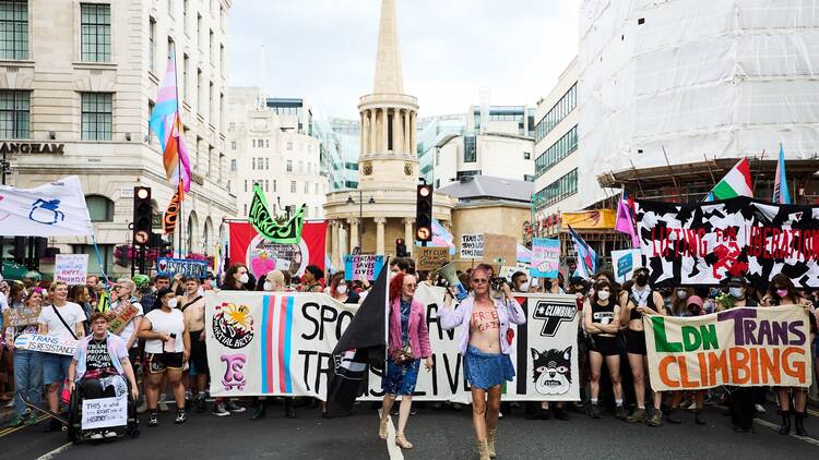 London Trans Pride Parade 2025