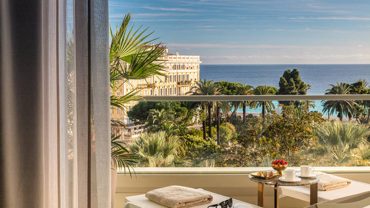The view from a room at Anantra Plaza, Nice