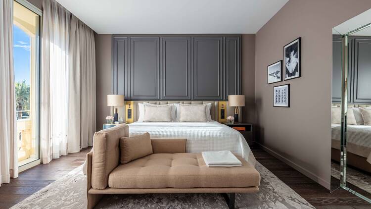 A bedroom in Anantra Plaza, Nice