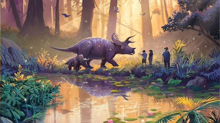 Walk with dinosaurs in virtual reality at Life Chronicles
