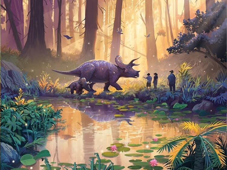 Walk with dinosaurs in virtual reality at Life Chronicles