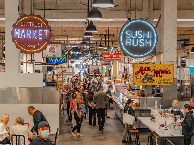A guide to the best food halls in Los Angeles and Orange County