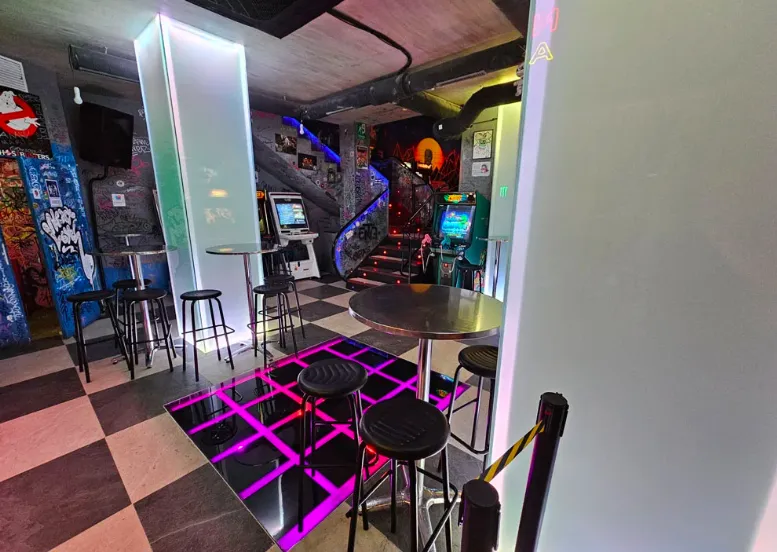 next level, arcade