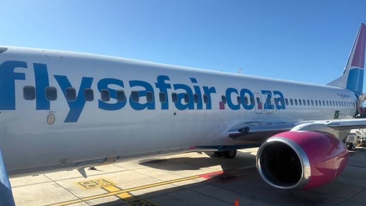 FlySafair aeroplane 