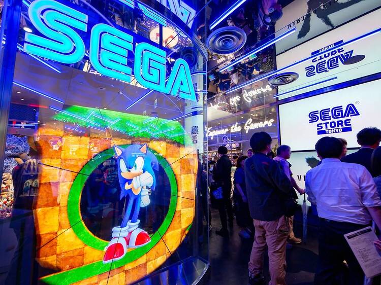 世界2番目、国内初の公式店舗「SEGA STORE TOKYO」が渋谷にオープン 世界2番目、国内初の公式店舗「SEGA STORE TOKYO」が渋谷にオープン